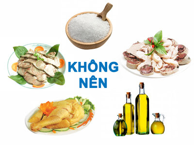 Gan nhiễm mỡ độ 1 nên kiêng ăn các thực phẩm nhiều cholesterol